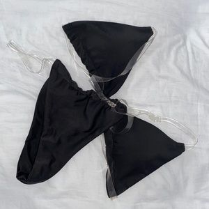 Black bathing suit